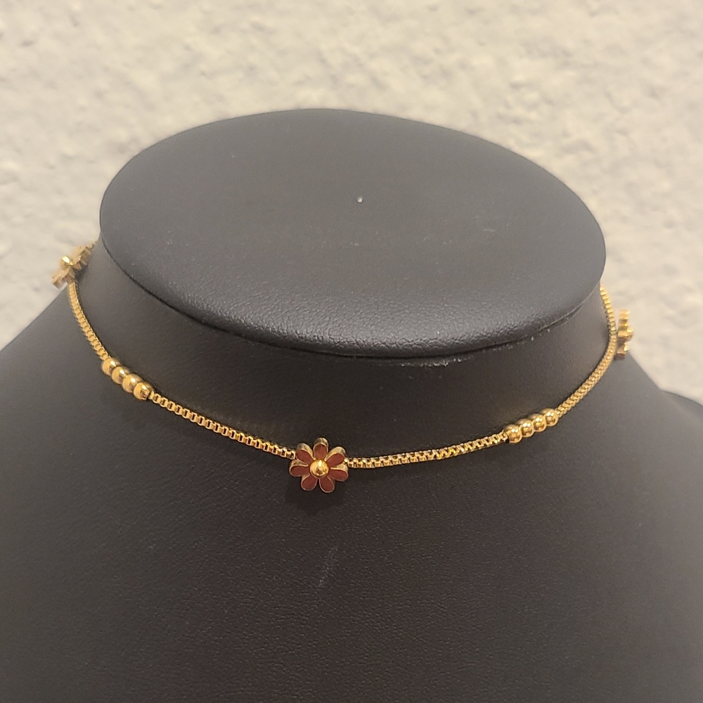 Stainless steel anklet